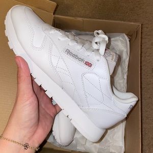 All White Reebok Classic